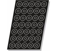 Moule Flexipan® Plaque Silicone 24 à 60 Savarins Ronds - Pujadas - - Silicone24 formes G