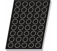 Moule Flexipan® Plaque Silicone 24 à 60 Tartelettes Rondes - Pujadas - - Silicone24 formes