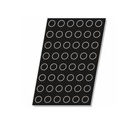 Moule Flexipan® Plaque Silicone 24 à 96 Demi-Sphères - Pujadas - - Silicone28 formes