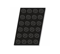 Moule Flexipan Plaque Silicone 24 Fleurs 80 ml