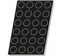 Moule Flexipan® Plaque Silicone 24 Marguerites en Relief Pujadas