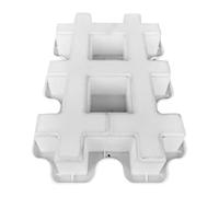 Moule for pavage de chemin, moule for gazon et briques parking, à pavés en ciment béton réutilisable for la fabrication manuelle chemins