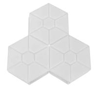 Moule for pavage de chemin, moule for pavés, allée, jardin carré, brique, dalle, béton, for la conception jardins et cours intérieures(Hexagonal Maple Leaf)