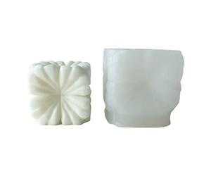 Moule géométrique en silicone pour la fabrication de savon, plâtre, résine, décorations d'intérieur, moules en silicone uniques