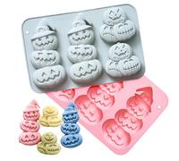 Moule Halloween | 2 Pièces Moule À Cupcake Anti-adhésif,Outil en Silicone pour Préparations Automnales et Thanksgiving : Cupcakes Chocolat Biscuits Crêpes Muffins Bonbons Glacés