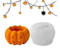 Moule Halloween pour Fabriquer des Bougies | Moule à bougie DIY | Moules de Coulée en Silicone | pour les artistes, les professeurs d'art, les amateurs, les amateurs d'artisanat, le plâtre de ciment,