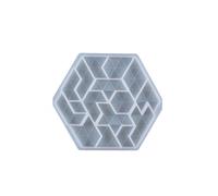 Moule Hexagonal En Résine Époxy, Forme Irrégulière, Tangram, Puzzle, Dessous De Verre, Pour Bricolage, Plateau, Ornements De Table, Artisanat Fait À La Main