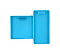 Moule horizontal en silicone pour badge d'infirmière, moule en résine époxy pour loisirs créatifs