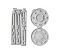 Moule innovant en silicone multi-usage pour lumières en résine époxy, décoration d'intérieur, récipient à bijoux
