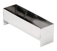 Moule inox à pâté terrine (H)80 x (L)75 x (P)260 mm Gris G