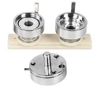 Moule interchangeable en alliage d'aluminium de 32 mm, machine portable pour fabriquer des badges, économie d'énergie, curseur en plastique ABS pour la fabrication de badges