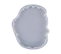 Moule irrégulier en agate cristal pour fabrication de bijoux en silicone époxy décoratif