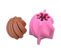 Moule irrégulier en silicone pour faire des mousses, des gâteaux, du pain, du chocolat, du plâtre, de l'art en résine époxy
