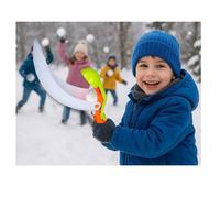 Moule & lanceur de boules de neige - JAMARA - Snow Play - 2-en-1 - Boules Ø7 cm - Poignée ergonomique