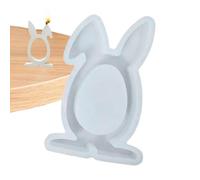 Moule lapin de Pâques en résine coulée - Moule à lapins pour cadeau en ciment pièce centrale | à faire soi-même | pour mariage, fête, dîner, table, centre de salon, décoration saisonnière