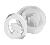 Moule lapin de Pâques, Installation sans échec, - Efficace de Pâques silicone pour, lapins créatifs craie résine, époxy bricolage Décoration | Multipurpose Outdoor Indoor Utility