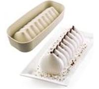 Silikomart – Moule à gâteau en silicone MERINGA – Antiadhésif 3D, 250×90 mm, 1,1 l