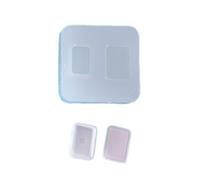 Moule miniature en silicone - Plateau à dessert - Assiette UV - Accessoire de cuisine - Outil de cuisson - Artisanat - Moule en résine UV