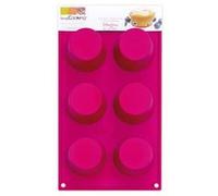 Moule "Multi" - 6 Muffins Rose G