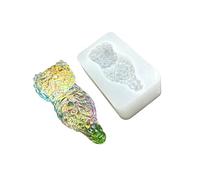 Moule multi-usage en silicone pour décorations et souvenirs en forme de chats - Convient pour la résine, le savon, le plâtre et le béton - Moule en résine