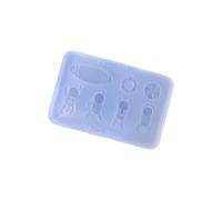 Moule multifonction en forme de natation pour savon et petits accessoires de qualité alimentaire en silicone souple texture figurine de natation moule en silicone