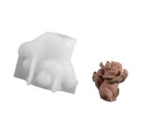 Moule multifonction en forme d'écureuil adapté pour la résine époxy, ornement décoratif en forme d'écureuil