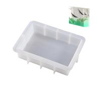 Moule multifonction en résine époxy de forme rectangulaire pour la maison et le bureau - Outils de moulage en résine époxy