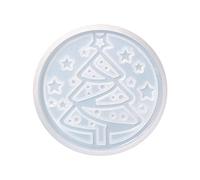 Moule multifonction en résine - Motif flocon de neige - Moule en silicone - Arbre de Noël - Décoration de table - Moule en silicone pour sapin de Noël