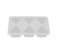 Moule multifonction en silicone avec 6 cavités pour chocolat, bonbons, fromage, décoration réutilisable pour usage domestique