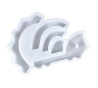 Moule multifonction en silicone en forme de hérisson qui améliore les espaces de vie avec un charme artistique, accessoire de décoration d'intérieur, outil de fabrication de bijoux en silicone
