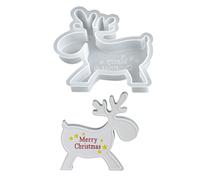 Moule multifonction en silicone pour décoration de Noël, idéal pour créer des décorations de Noël
