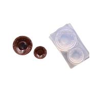 Moule multifonction en silicone pour fabrication de assiettes/bols pour résine époxy et pendentifs décoratifs