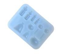 Moule multifonction en silicone pour petits accessoires avec motifs délicats de carillon pour la création de bijoux artistiques en silicone