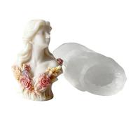Moule multifonction en silicone robuste en forme de statue de divinité, accessoire de maison pour castes de plâtre, fournitures d'artisanat robustes, outils artistiques, fournitures d'art
