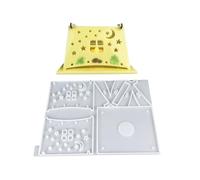 Moule multifonction en silicone robuste pour tente, artistes et loisirs créatifs, fournitures portables