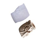 Moule multifonction en silicone texturé en silicone pour créations en résine, ciment, pots décoratifs et conteneurs artisanaux, moule de fabrication de bijoux en résine