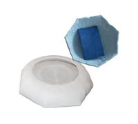 Moule multifonctionnel en silicone en forme de château, bougeoirs, bougies, huiles essentielles, moules à texture en silicone