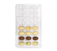 Moule Oeuf en polycarbonate x 24 cavités 130 g Decora