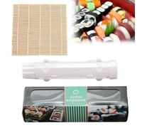 Moule Onigiri Machine a Sushi Bazooka Sushi Sushi Go - l'Ustensile Original Pour Fabriquer Des Sushi Diy, Réalisez Facilement Des Plateaux Sushis, Moule Onigiri Moule Bricolage Outil Cuiss, Blanc