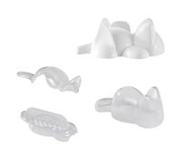 Moule Onigiris en forme de chat, outil créatif de moulage de riz, moules créatifs pour la fabrication de sushis, accessoires de cuisine pratiques, moules à riz pour chats, 2 pièces
