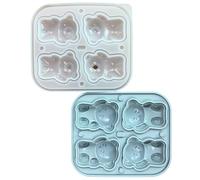 Moule ours en Silicone à dégagement facile, pour la création de chocolat, Mousses, moule de cuisson de gâteaux, moules à desserts de la saint-valentin, fournitures de cuisson