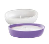 Moule ovale en résine époxy - 17,2 x 10,3 x 4 cm - Moule artisanal en résine époxy durable pour art en résine - Facile à utiliser, lavable et parfait pour la famille, les amis et les projets créatifs