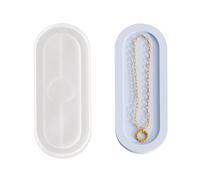 Moule ovale en résine époxy, assiette, gobelet, support de bijoux en silicone, moules en silicone pour