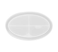 Moule ovale en silicone pour bijoux, loisirs créatifs, présentoir de manucure, organisation de la maison, design durable et réutilisable