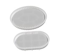 Moule ovale en silicone texturé à rayures pour résine époxy, savon, chocolat, outil de cuisson de qualité alimentaire