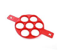 Moule Pancake,1 PCS Moule à Pancakes en Silicone Ronde - Antiadhésif Braconnier à Oeufs Convient pour les Galettes les Muffins et la Pâtisserie Facile à Utiliser et à Nettoyer