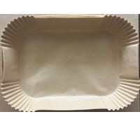 Moule Papier Cuisson rectangulaire pour AirFryer 20,5x14x4,5 cm MEDEK
