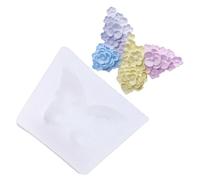Moule papillon fleur - Plateau de moule en silicone, fabricant de chocolat de bonbons | Conception de bougie flexible en forme de papillon Savon en résine, Artisanat créatif portable Présentation