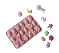 Moule Pâques en Silicone pour Chocolat Bonbons, Moules à Chocolat Silicone Lapin de Pâques Divers Moules en Forme d'Oeufs Outil de Cuisson et d'Artisanat DIY pour Fête à Thème de Pâques