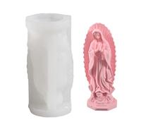 Moule parfumé fait à la main avec la Vierge mère et l'enfant, idéal pour la décoration de la maison et les cérémonies religieuses Statue Craft moule